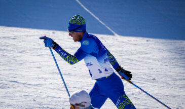 Казахстанец финишировал первым в скиатлоне на Кубке восточной Европы по лыжным гонкам
