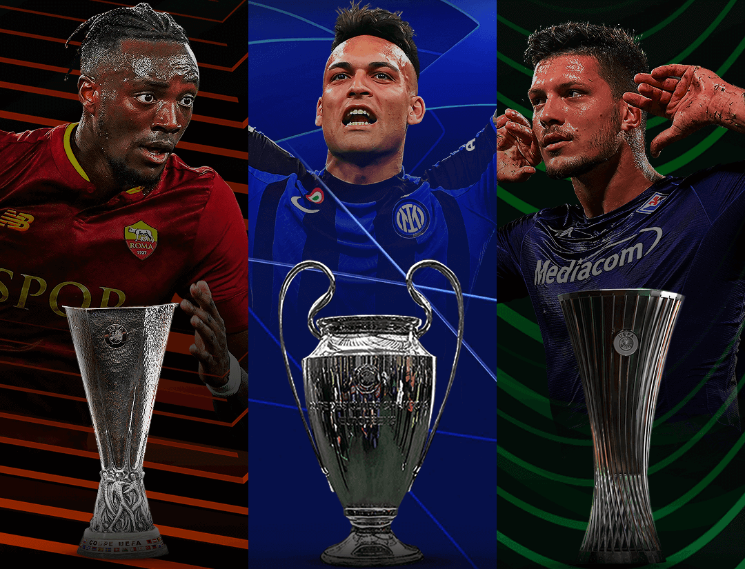 3 итальянских команды сыграют в финалах