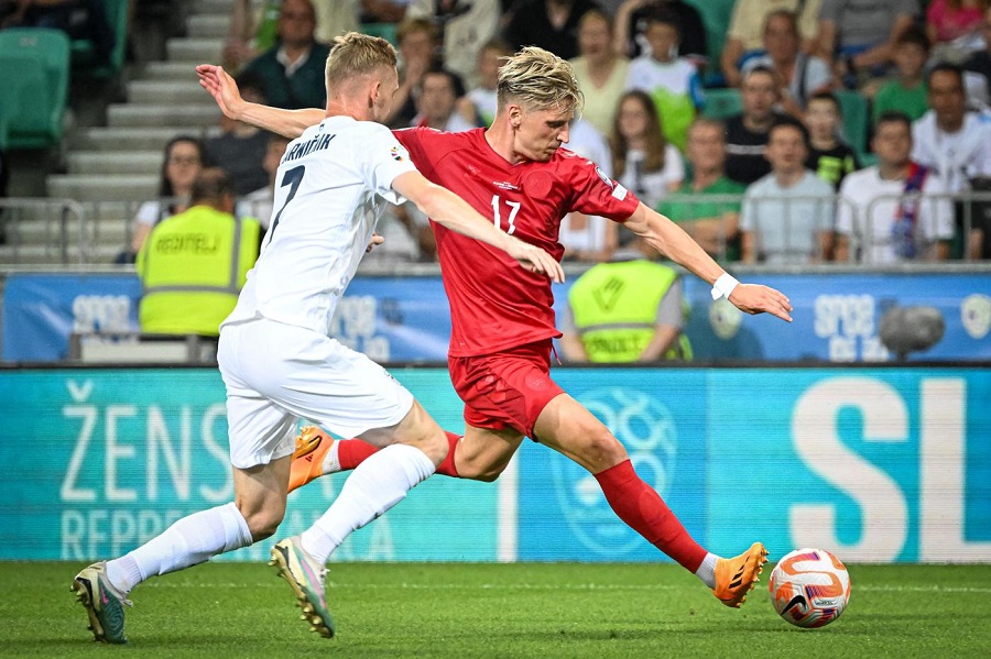 Сборная Дании и сборная Словении сыграли вничью