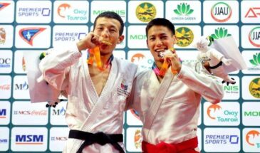 Казахстанец Женис Нурлыбаев стал двукратным чемпионом мира по джиу-джитсу