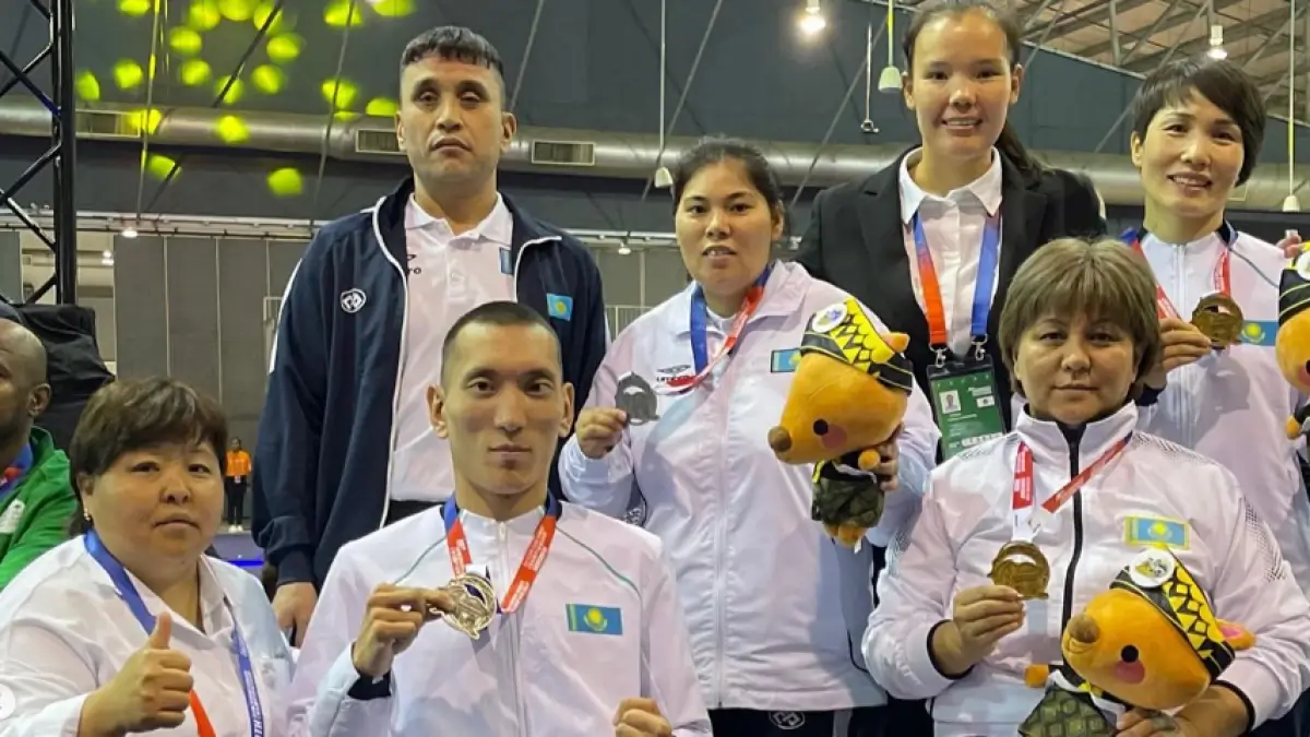 Сборная Казахстана завоевала четыре медали