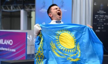 Казахстанский шпажист завоевал историческую медаль ЧМ-2023 по фехтованию