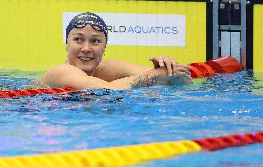 Сара Шестрем обновила рекорд по 50 м вольным стилем