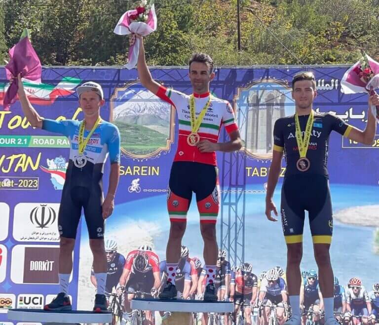 Антон Кузьмин стал третьим в общем зачете Tour of Iran