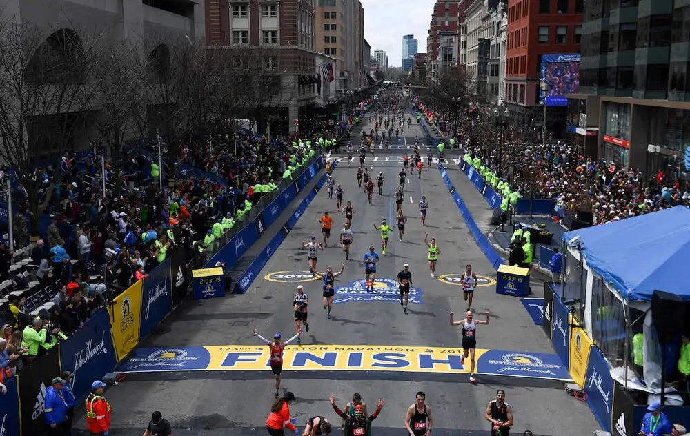марафон в Бостоне