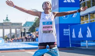 Бегунья из Эфиопии установила мировой рекорд, победив на Берлинском марафоне