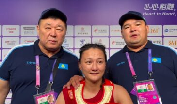 Аян Турсын завоевала бронзовую медаль по Ушу-саньда на Азиатских играх