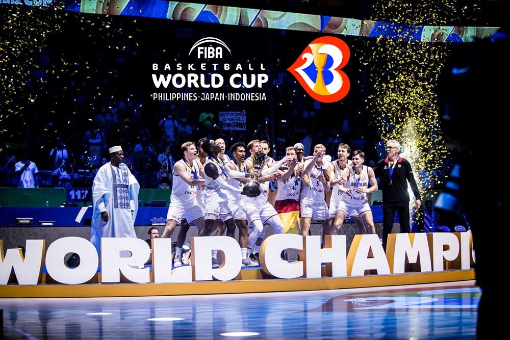 Сборная Германии – чемпион мира по баскетболу