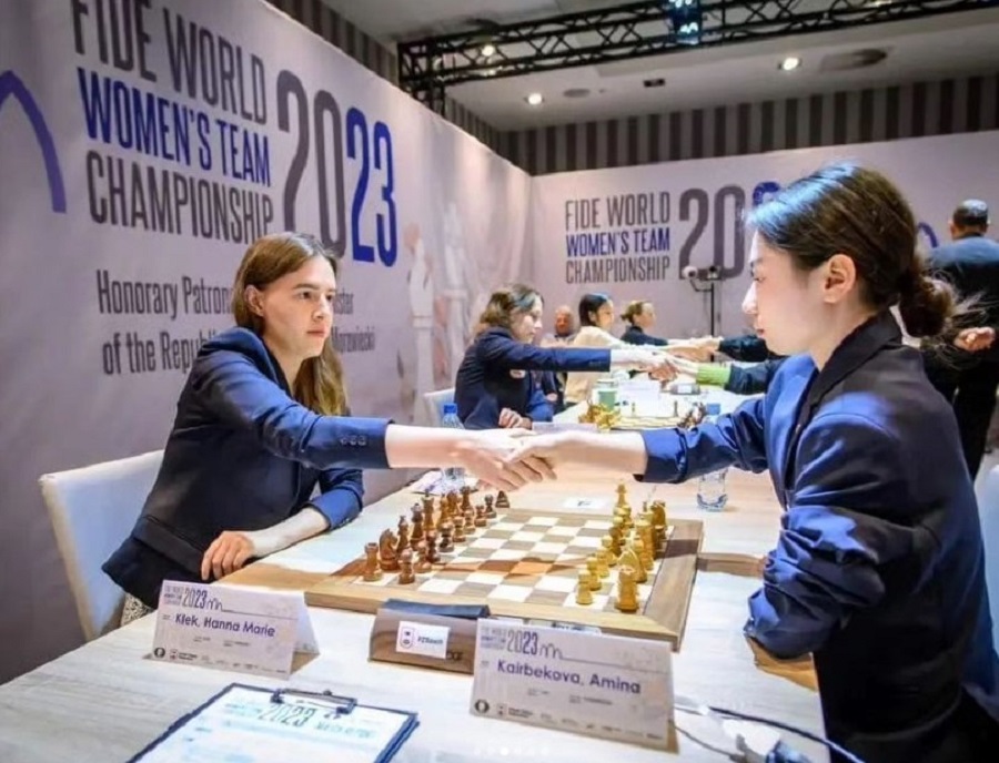 Казахстанские шахматистки вышли в полуфинал ЧМ-2023
