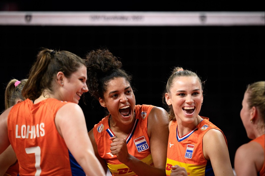Сборная Нидерландов стала бронзовым призером Чемпионатом Евро-2023 по волейболу среди женщин