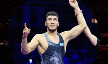 Казахстанский борец завоевал историческое золото для Казахастана