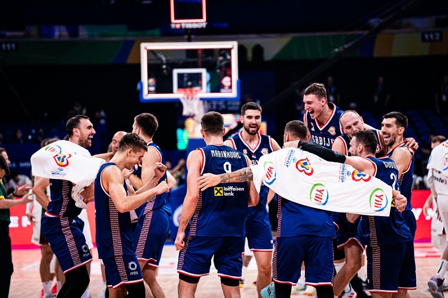 Сборная Сербии обыграла сборную Латвии и вышла в полуфинал ЧМ по баскетболу