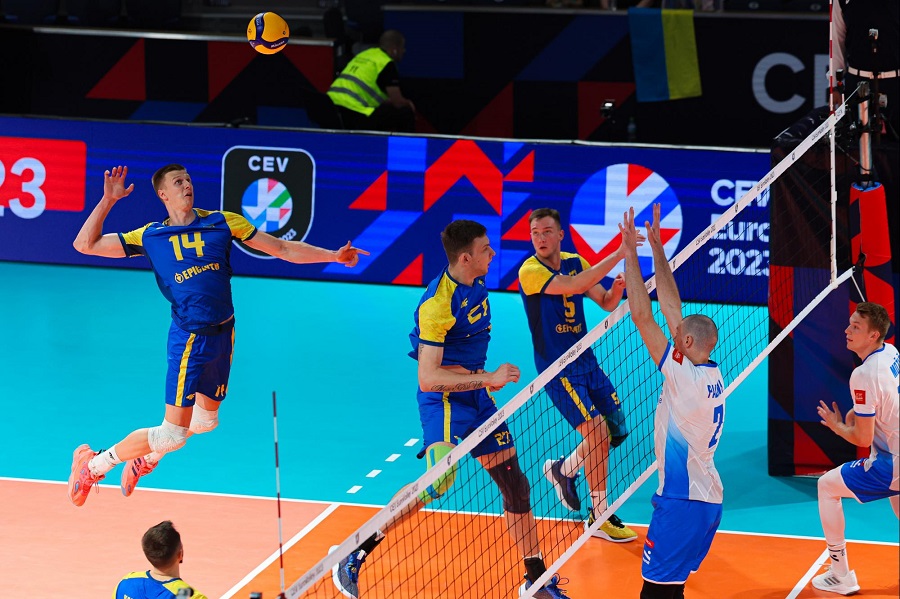 Словения стала первым полуфиналистом чемпионата Европы по волейболу