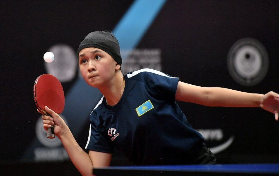 Айназ Адильгереева выиграла бронзовую медаль на турнире WTT Youth Contender Batumi 2023