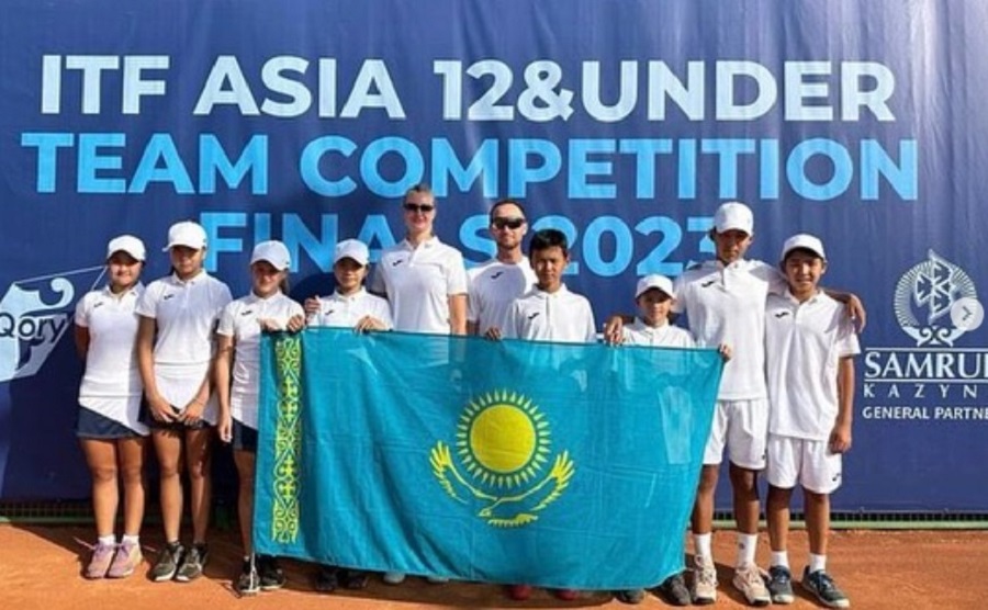 Казахстан завоевал бронзовую медаль командного первенства Азии среди юниоров до 12 лет