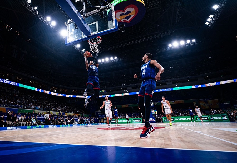 Сборная США вышла в полуфинал чемпионата мира по баскетболу 2023