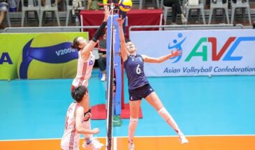 Женская сборная Казахстана по волейболу крупно уступила в третьем матче на Чемпионате Азии