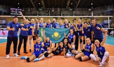 На Чемпионате Азии по волейболу женская сборная Казахстана в ТОП-5