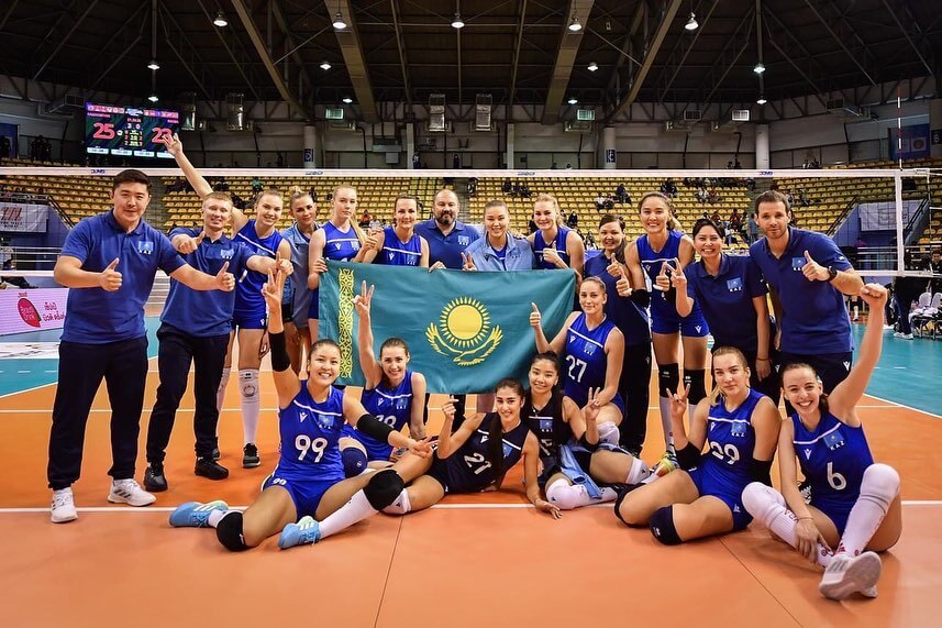 женская сборная Казахстана в ТОП-5