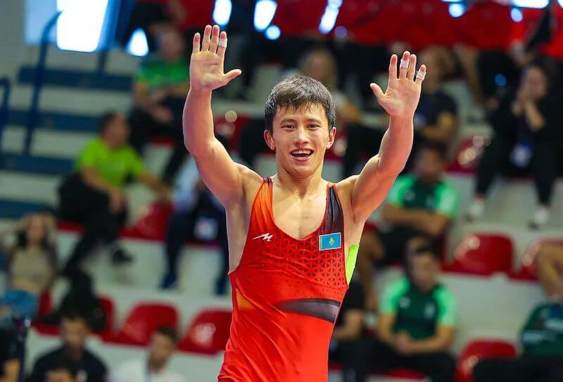 Казахстанский борец Исхар Курбаев завоевал “серебро” на Чемпионате Мира-2023 в Тиране