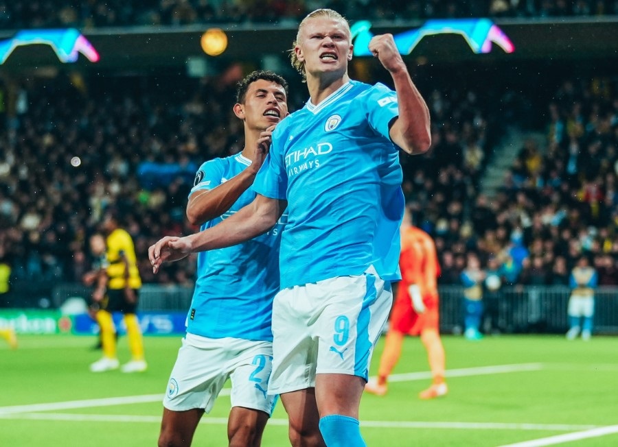 Дубль Холанда принес “Манчестер Сити” победу в групповом этапе Лиги Чемпионов