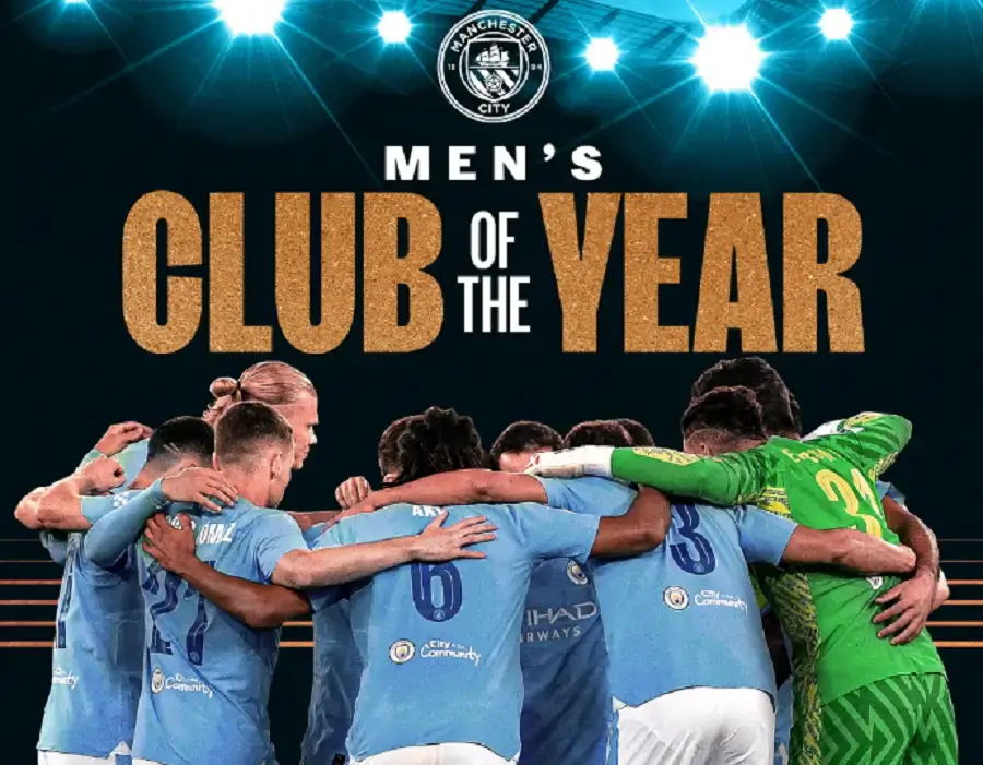 "Манчестер Сити" признан лучшим клубом года