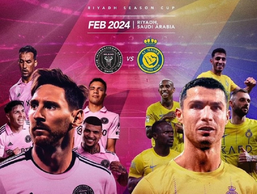 Роналду и Месси сыграют друг против друга на Кубке Эр-Рияда 2024