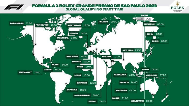 Расписание Гран-при Бразилии