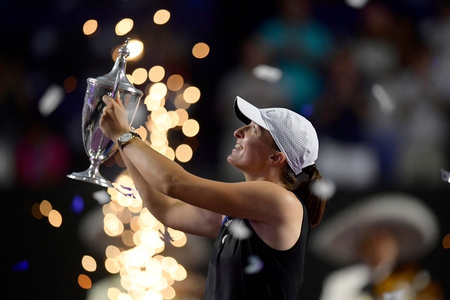 Ига Швентек стала лучшей теннисисткой 2023 года по версии WTA