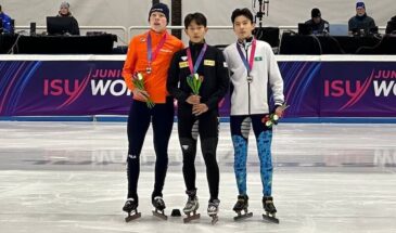 Казахстанские спортсмены завоевали бронзу на втором этапе Кубка Мира по шорт-треку