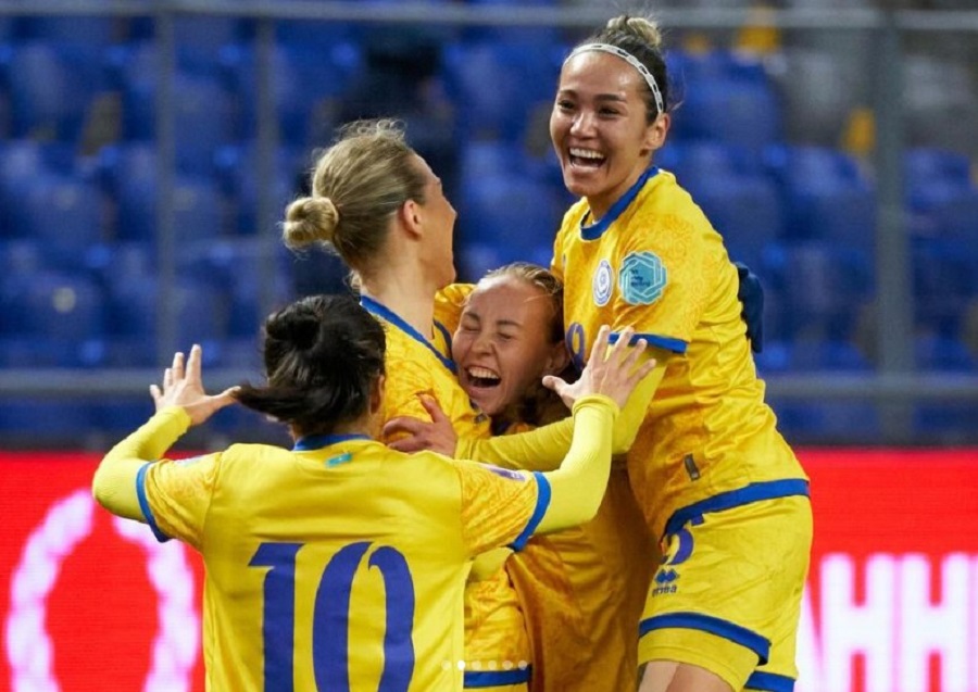 Сборная Казахстана разгромила Армению в женской Лиге наций УЕФА