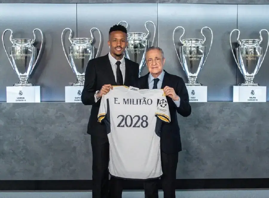 "Реал" подписал новое соглашение с Милитао