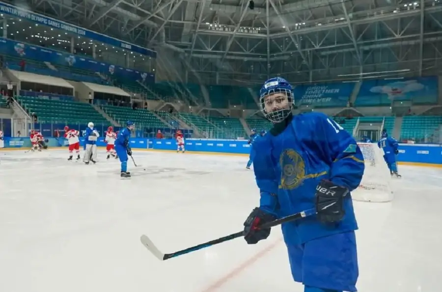 Юношеская сборная Казахстана по хоккею разгромила Тайбэй на ЮОИ в Канвоне
