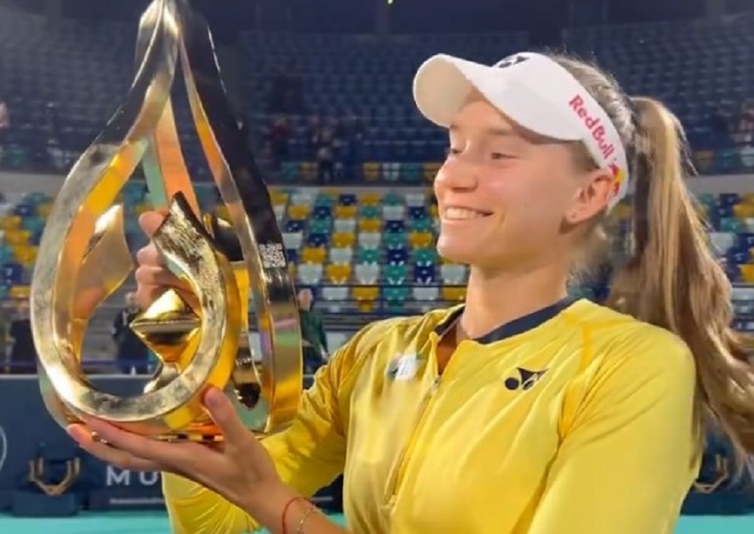 Елена Рыбакина выиграла турнир WTA-500 в Абу-Даби