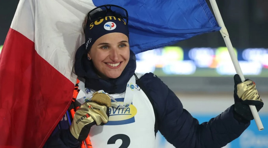 Жулия Симон выиграла спринт на ЧМ-2024