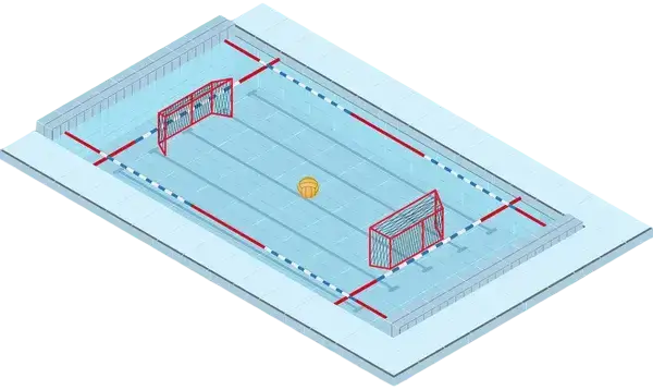 Бассейн для водного поло по правилам
