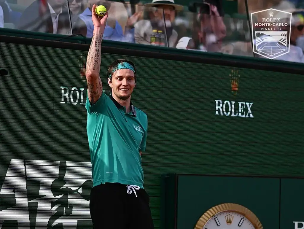 Первая ракетка Казахстана Александр Бублик