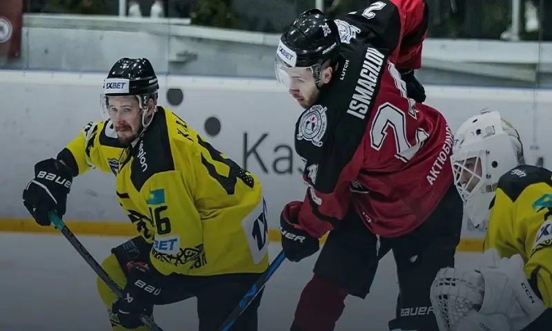 "Сарырака" повела в счета за третье место плей-офф Чемпионата Казахстана по хоккею