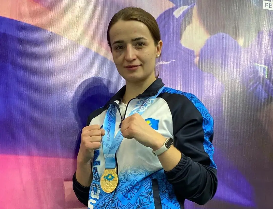Владислава Кухта чемпионка Казахстана по боксу