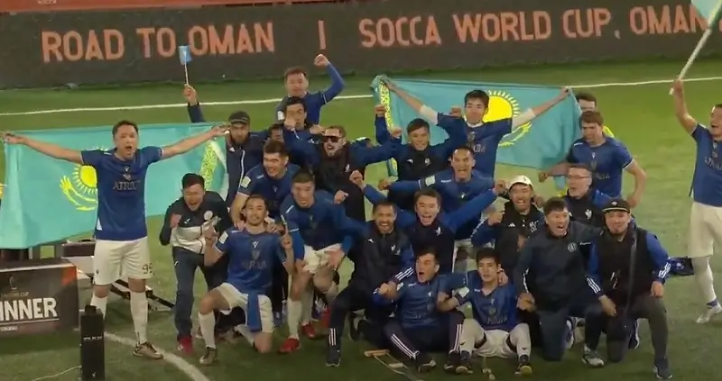 Казахстан стал двукратным чемпионом Европы по сокка