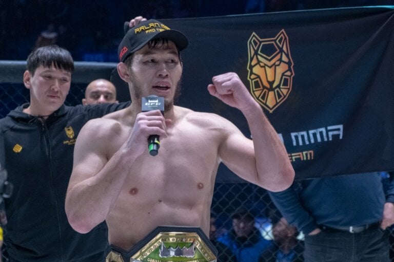 Даурен Ермеков объяснил причину срыва боя на турнире MMA Series 82