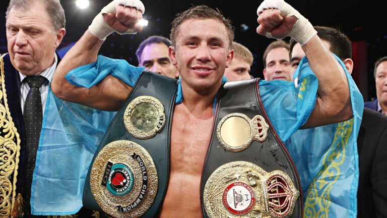 Gennady Golovkin WBA IBO middleweight titles