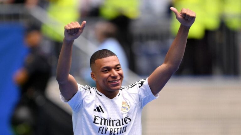 Real Madrid Unveils New Signing Kylian Mbappe