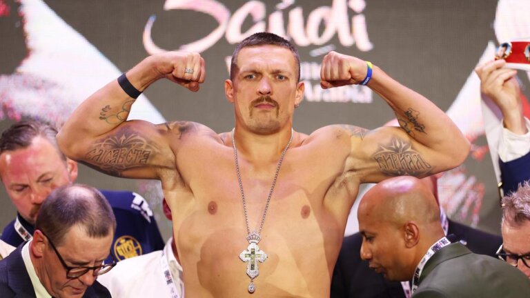 Tyson Fury v Oleksandr Usyk: Ring Of Fire Official Weigh In