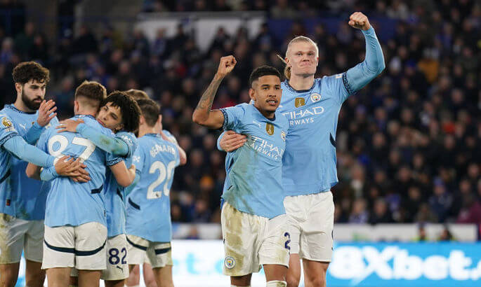 Leicester City v Manchester City Premier League King Power Stadium