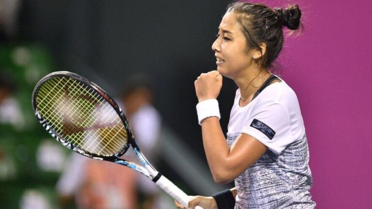 Зарина Дияс стартовала с разгромной победы на турнире ITF в Японии