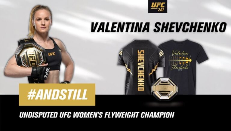 Валентина Шевченко выпустила собственную коллекцию экипировки UFC