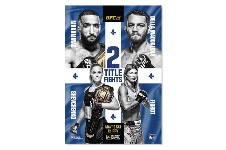 В Монреале пройдет турнир UFC 315 с двумя титульными боями