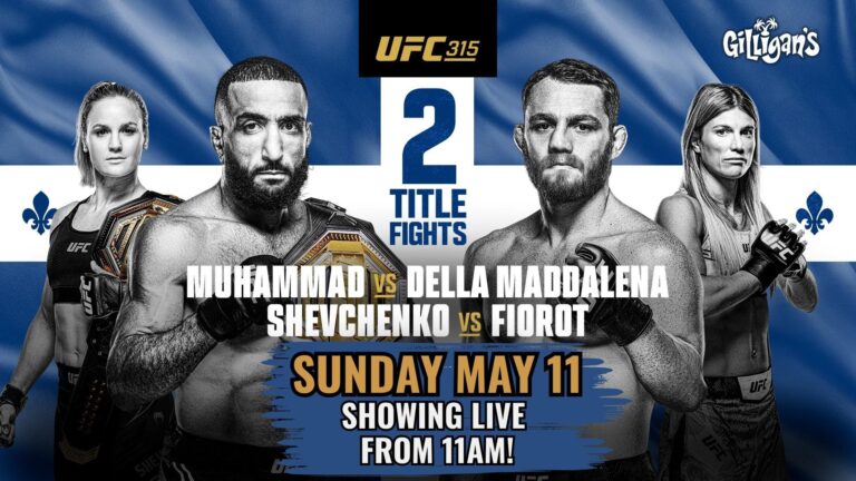 UFC 315: Монреальда екі титулдық жекпе-жек өтеді