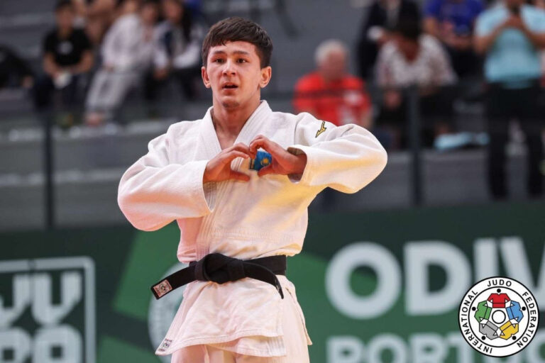 Талгат Орынбасар завоевал серебро на Grand Slam по дзюдо в Астане